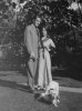 Jeffers, Una and their bulldog, Billie, Oct. 1913.jpg