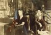 Una and Robin and Haig in the Living room 1930.jpg